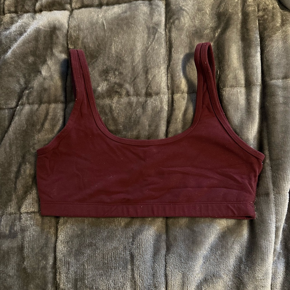 Women's Burgundy Bralette